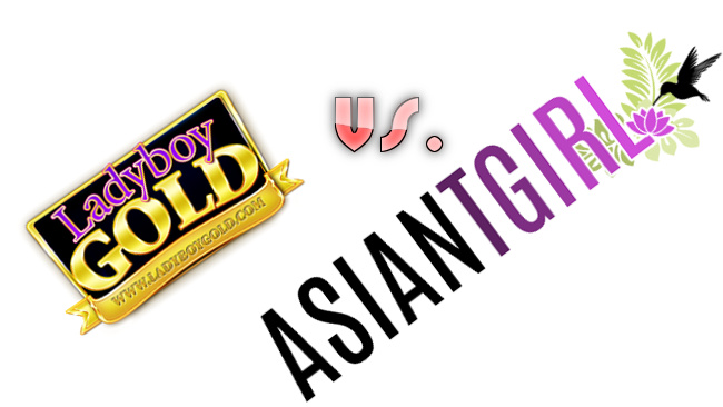 Ladyboy GOLD vs. Asian Tgirl